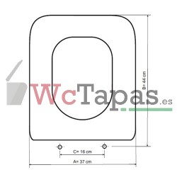 Tapa Wc COMPATIBLE Element Roca