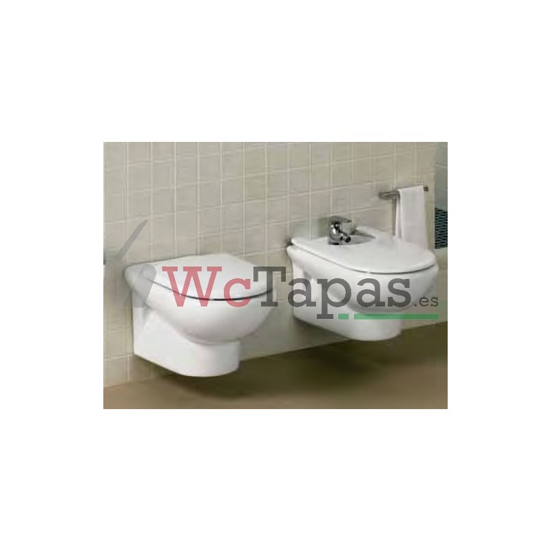 Tapa WC Roca Meridian N adaptable en Resiwood