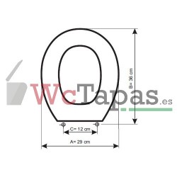 Asiento inodoro COMPATIBLE Infantil Porsán.