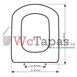 Tapa Wc COMPATIBLE Renascença Sanitana.