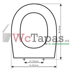 Tapa Wc COMPATIBLE Thema Valadares.