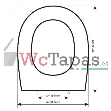 Tapa Wc COMPATIBLE Thema Valadares.