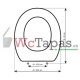 Asiento inodoro COMPATIBLE Laguna Ideal Standard.