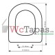 Tapa inodoro COMPATIBLE Bocage Ideal Standard.