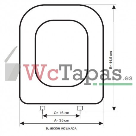 Tapa wc Small + de Ideal Standard Compatible