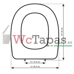 Tapa wc Small + de Ideal Standard Compatible