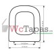 Tapa Wc COMPATIBLE The Gap Compact Roca