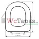 Tapa Wc COMPATIBLE Darling Recto Duravit.