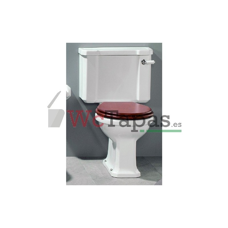 Ferretería Dab Tapa Wc Madera Empire Red.blanco Fan.