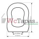 Tapa Wc COMPATIBLE Fossil Natura Atenas