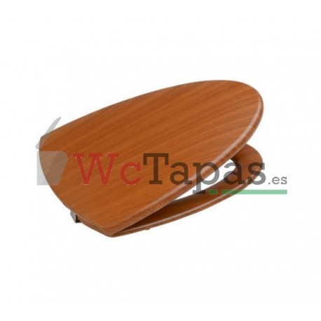 Tapa inodoro compatible CEREZO tapawc madera