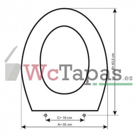 Tapa Wc COMPATIBLE Europa Plus Valadares.