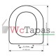 Tapa Wc COMPATIBLE Civic Roca