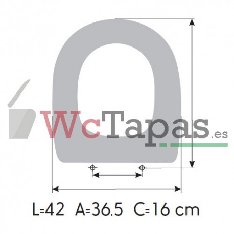 Tapa Wc COMPATIBLE Océanus Valadares.