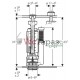 Mecanismo Cisterna Universal Geberit serie 290-380 doble descarga alimentación lateral 3/8"