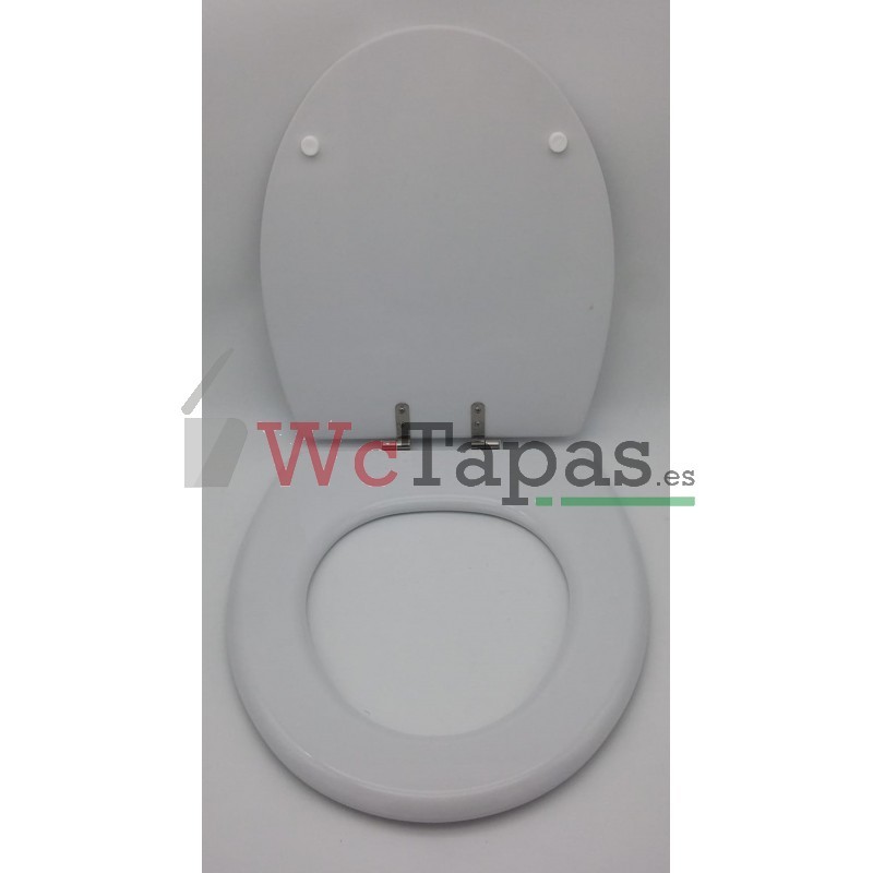 Tapa WC NOKEN PORCELANOSA TEBAS 3 (VERSIÓN 3 - CUADRADO) De Caída  Amortiguada ESTOLI