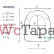Tapa wc DUROPLAST COMPATIBLE Esedra Ideal Standard.