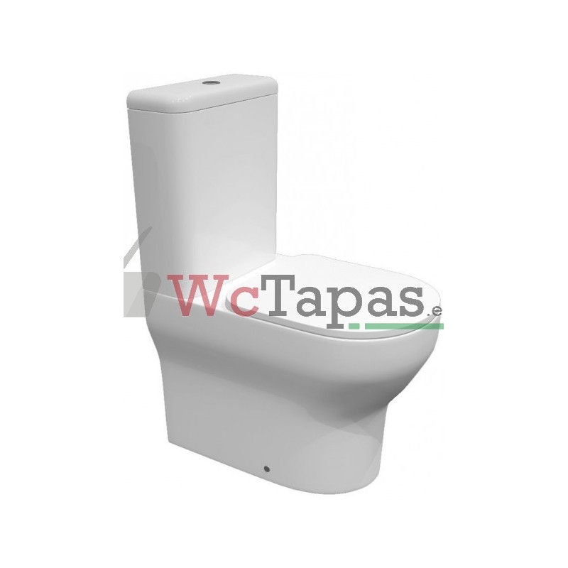 WC de pie sin reborde JACOB DELAFON Elite + asiento extraplano