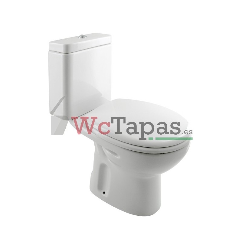 Tapa WC NOKEN PORCELANOSA TEBAS 3 (VERSIÓN 3 - CUADRADO) De Caída  Amortiguada ESTOLI