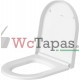 Tapa inodoro wc suspendido Compact Duravit.