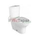 Presquile WC asiento madera descenso progresivo desmontable Jacob Delafon