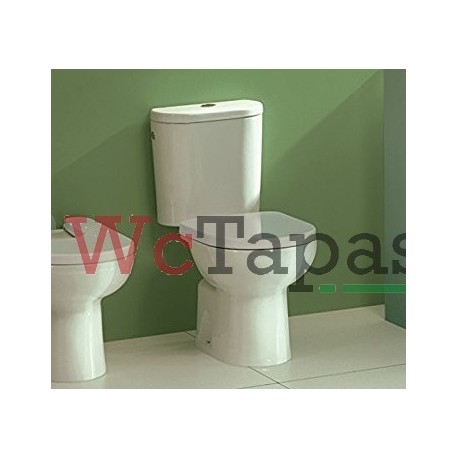 Asiendo inodoro Victoria de Roca.