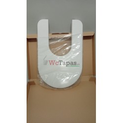 Asiendo inodoro Victoria de Roca.