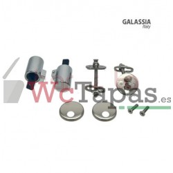 Juego bisagra tapa wc caída amortiguada Meg11 Galassia.